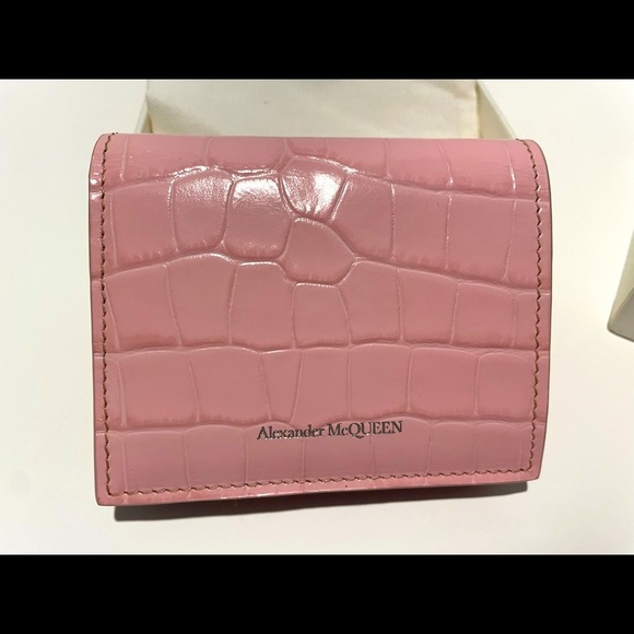 Alexander McQueen Handbags - Alexander McQueen Blush Pink Wallet (Retail $1525)